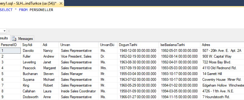 sql